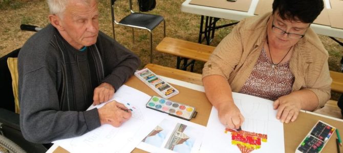 Malowanie w plenerze „Zabytki powiaty gryfińskiego” Malowanie w plenerze „Zabytki powiaty gryfińskiego”